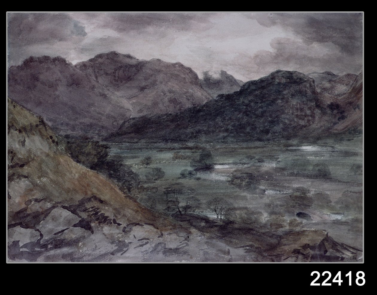 Visualizar em Borrowdale de John Constable