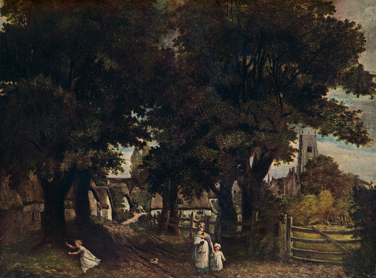 O que fazer em Dedham, c1802, 1911 de John Constable