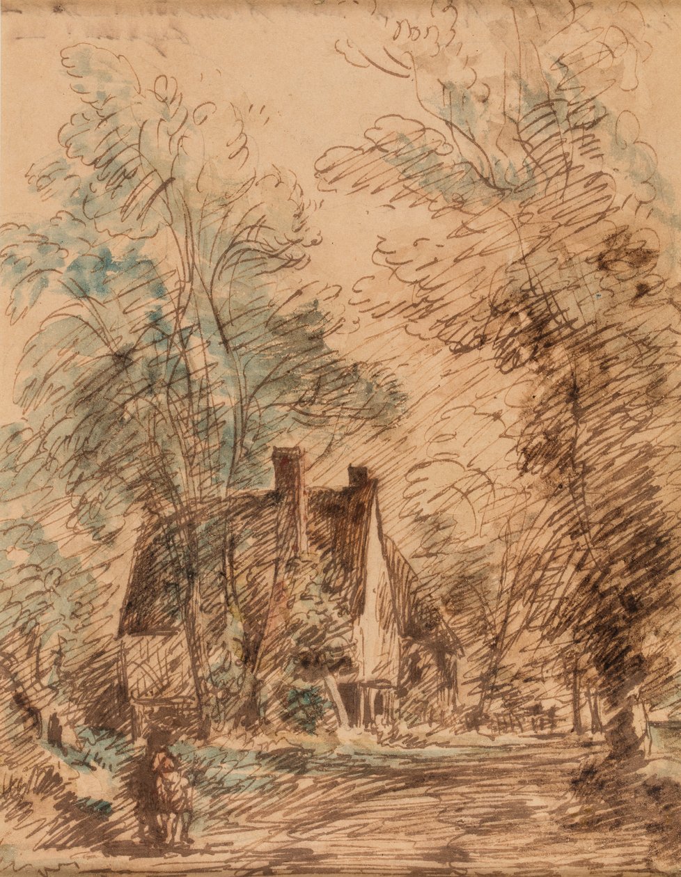 Water Lane, Stratford St. Mary de John Constable
