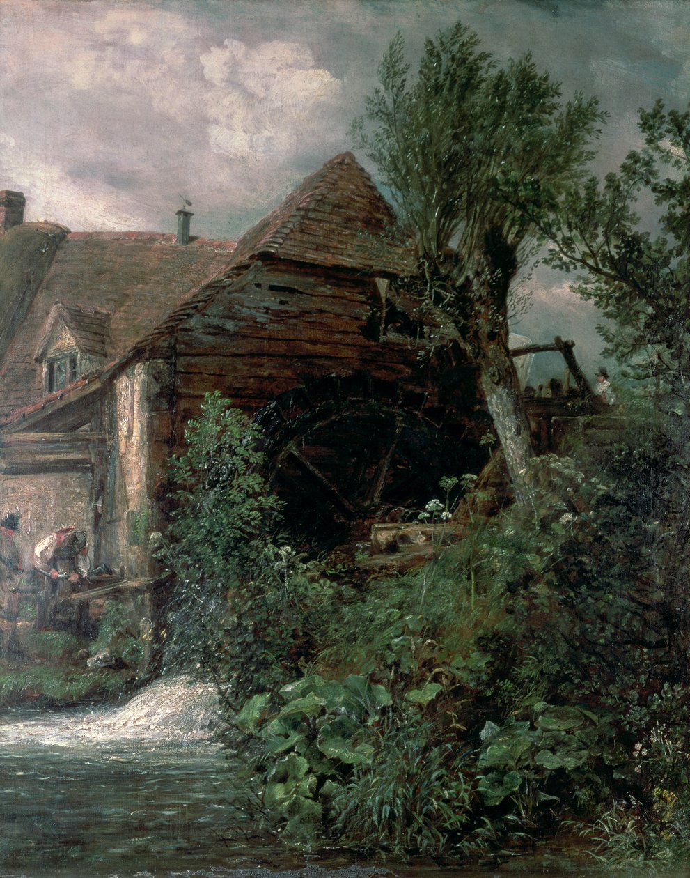 Moinho de água em Gillingham, Dorset de John Constable