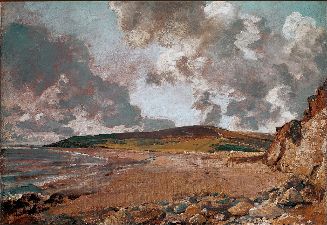 Weymouth Bay Painting by John Constable (1776-1837) 1824 aproximadamente. Sol. 53,3x74,9 cm Londres, Victoria e Albert museu de John Constable