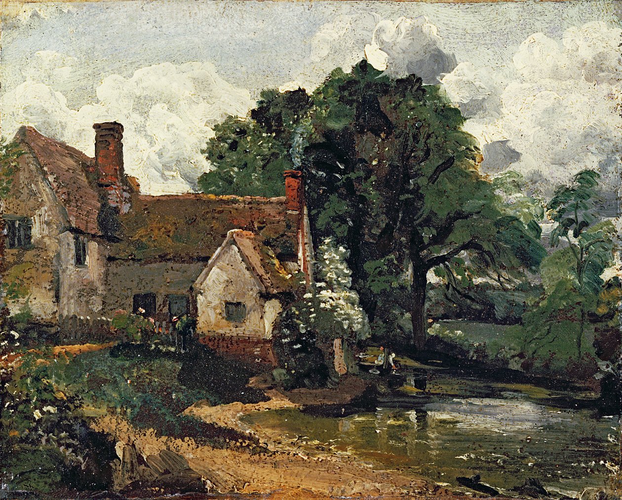 Casa de Willy Lott, 1816 de John Constable