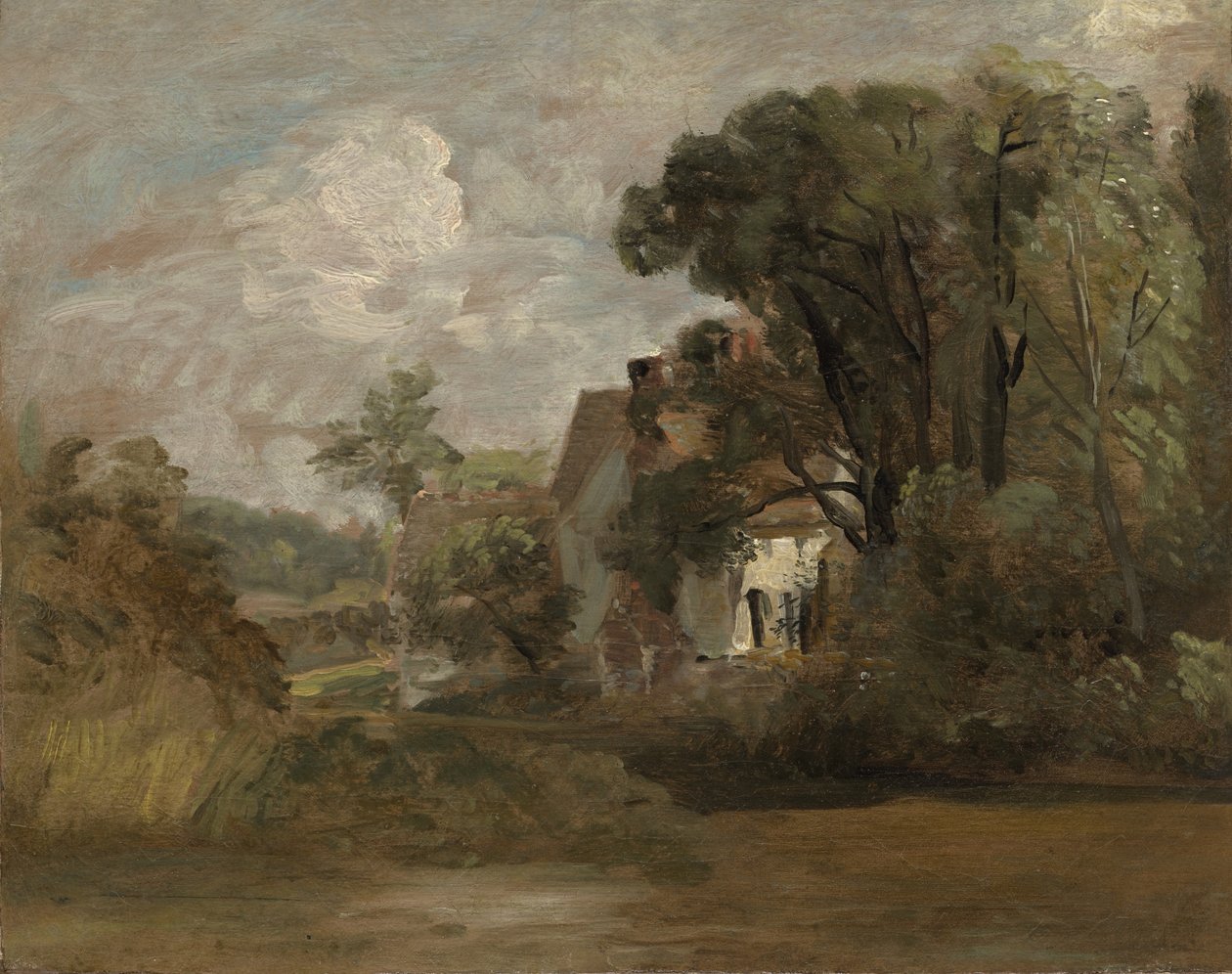Casa de Willy Lott, c.1812-13 de John Constable