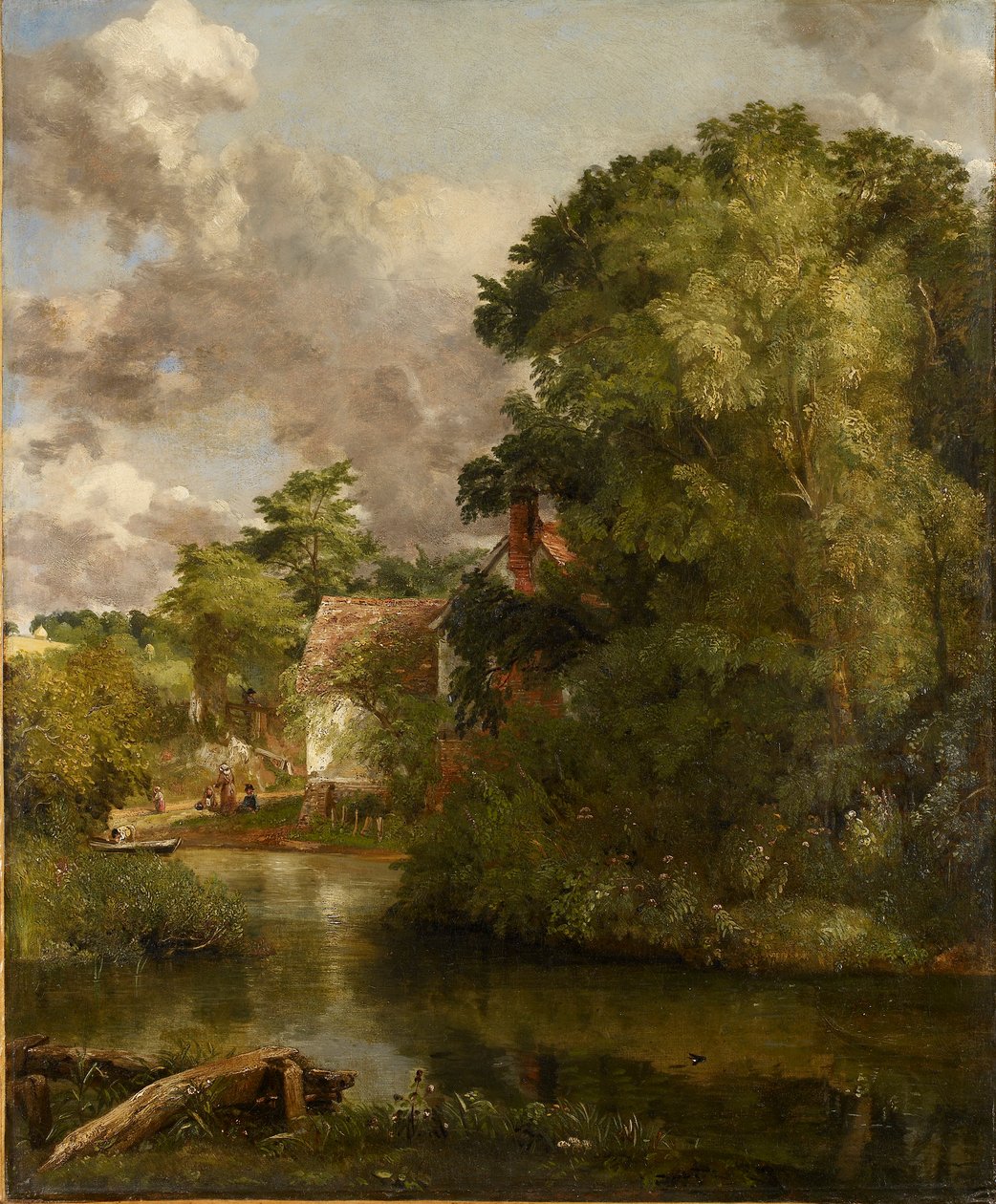 Casa de Willy Lott do Stour The Valley Farm, c1816-1818 de John Constable