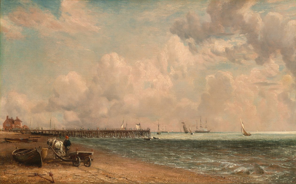 Cais de Yarmouth de John Constable