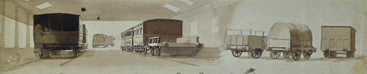 Material circulante ferroviário de John Cooke Bourne
