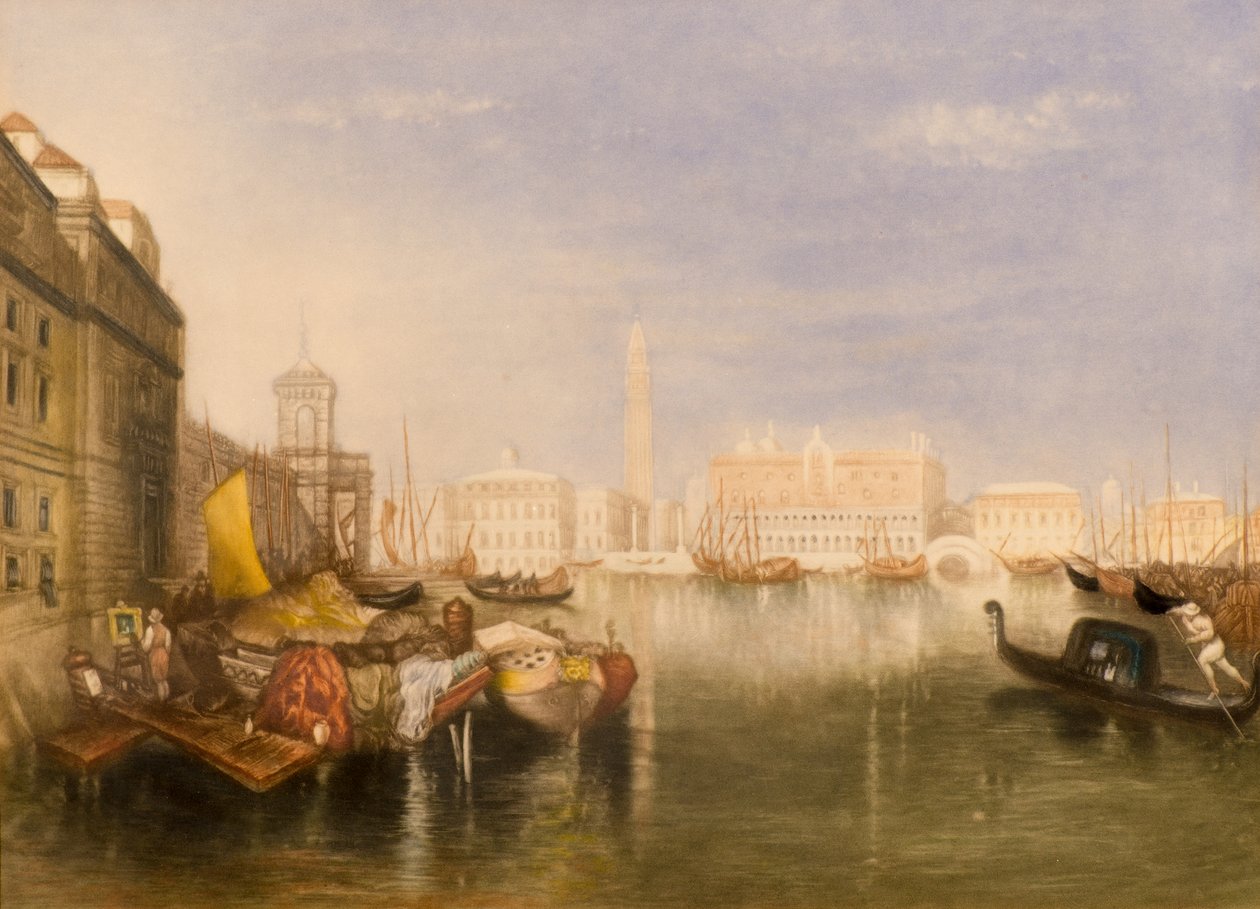 Veneza (mezzotint) de John Cother Webb