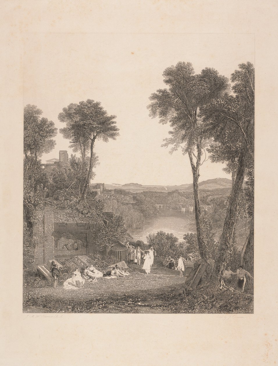 Mercúrio e Herse de John Cousen