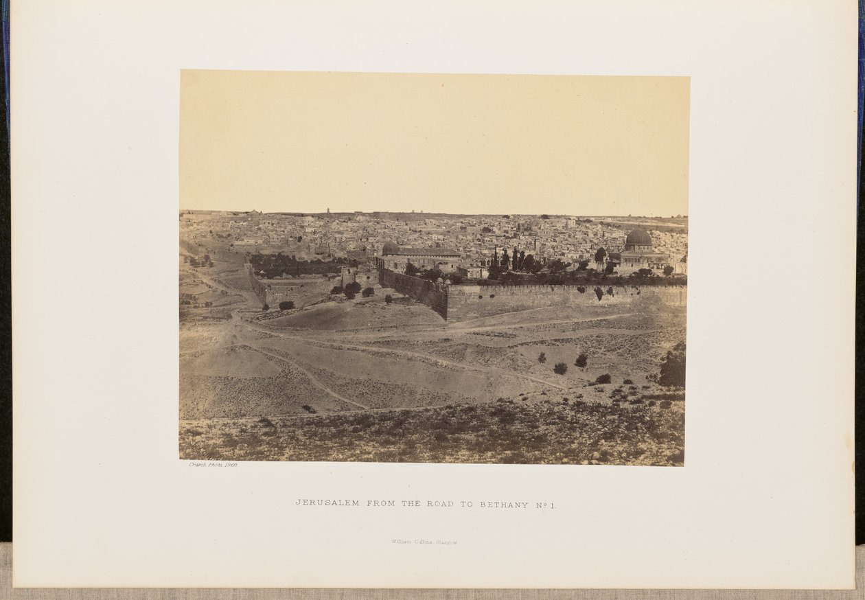 Jerusalém do caminho de Betânia, n.º 1 de John Cramb