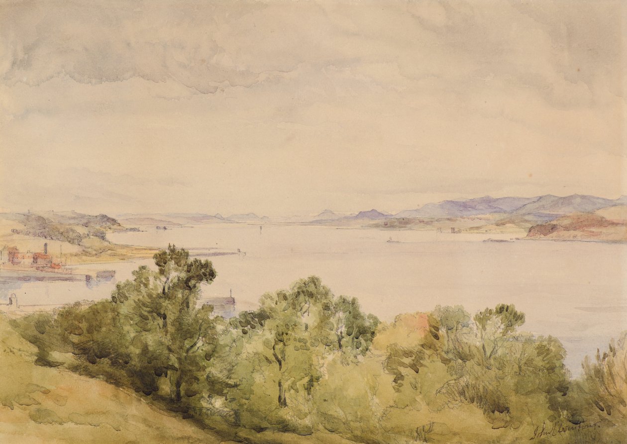 The Forth de Queensferry de John Crawford Wintour