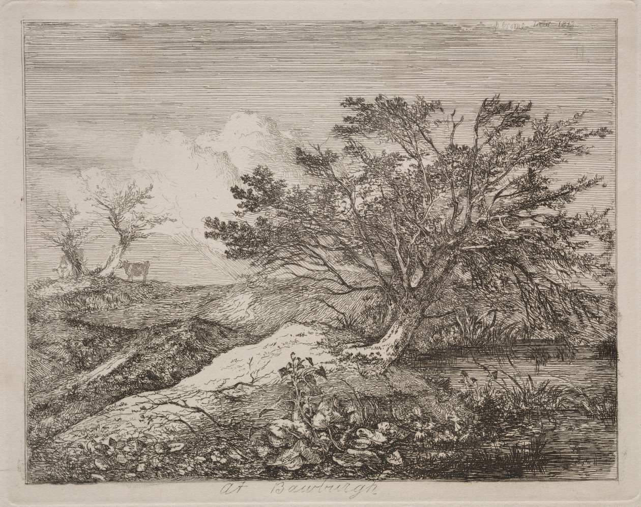 Em Bawburgh, 1813. de John Crome