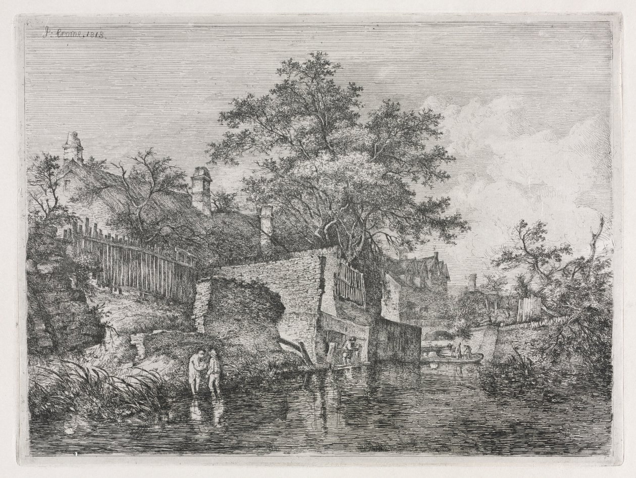 Frente dos Novos Moinhos, 1813. de John Crome