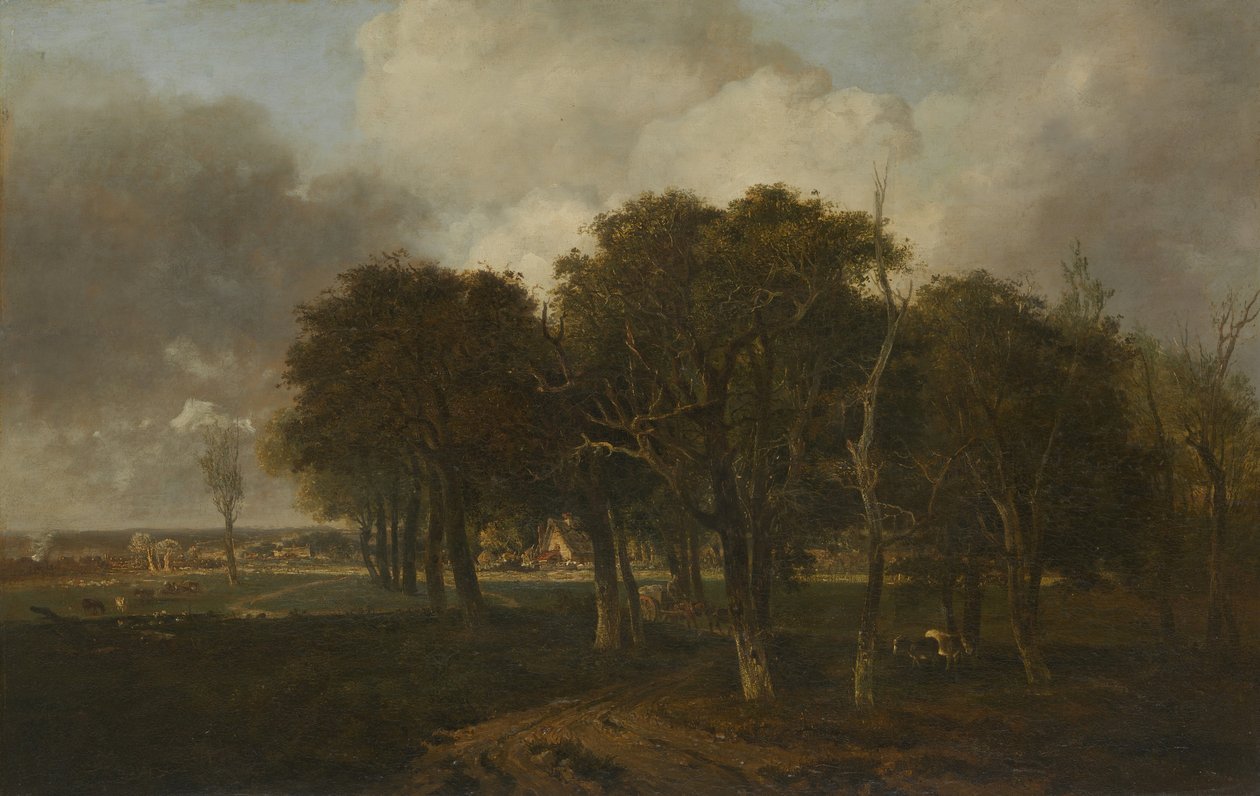 Oboé Comum, Norfolk, provavelmente ca. 1810 de John Crome