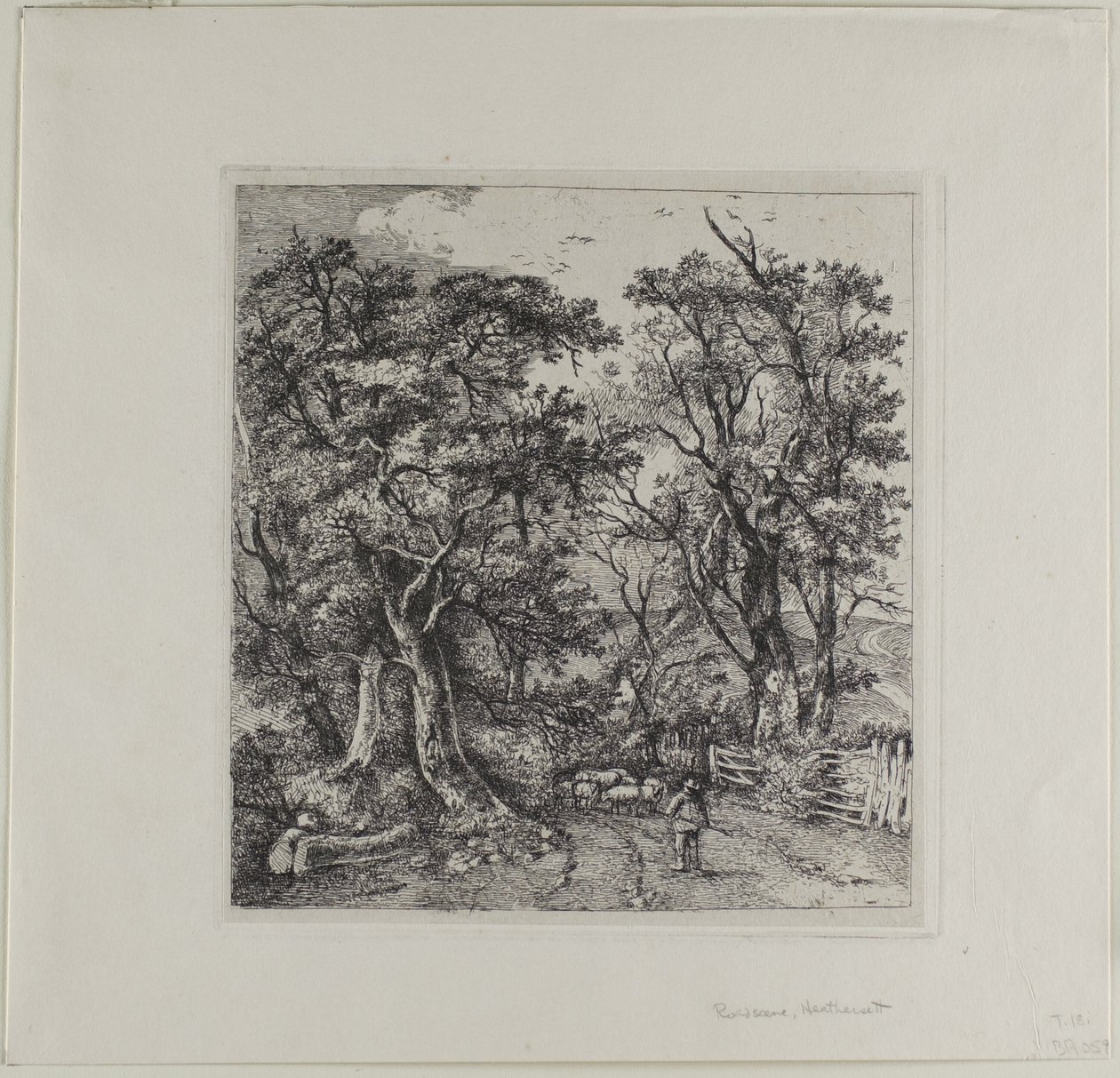 Cena de estrada, Heathersett de John Crome