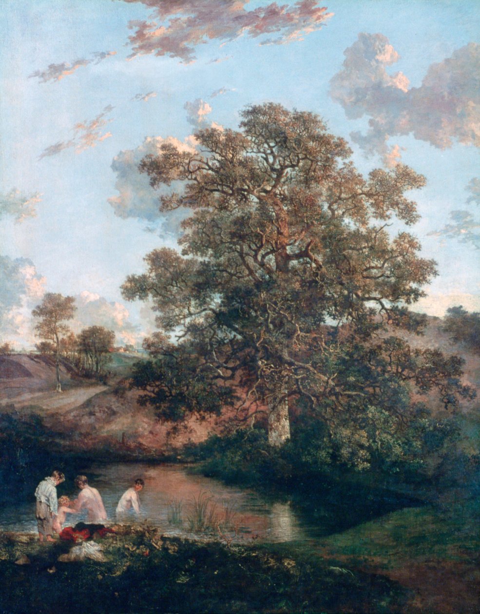 O carvalho de Poringland, c1818-1820 de John Crome