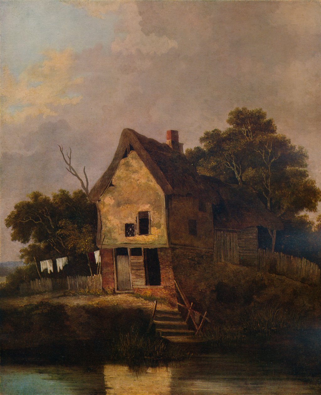 Vista em Blofield, perto de Norwich, c1810 de John Crome