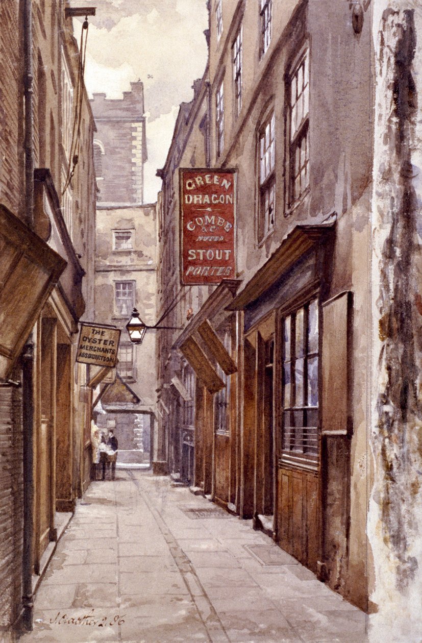 Botolph Alley, Londres, 1886 de John Crowther