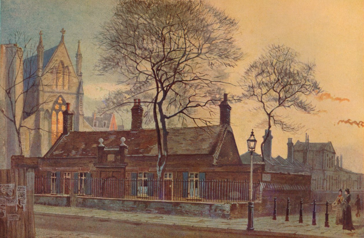 Butlers Almshouses, Westminster, Londres, 1879 1926 de John Crowther