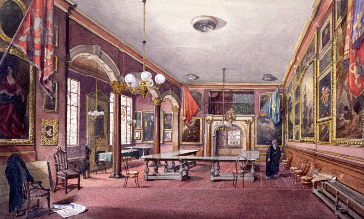 Interior do Painter-Stainers