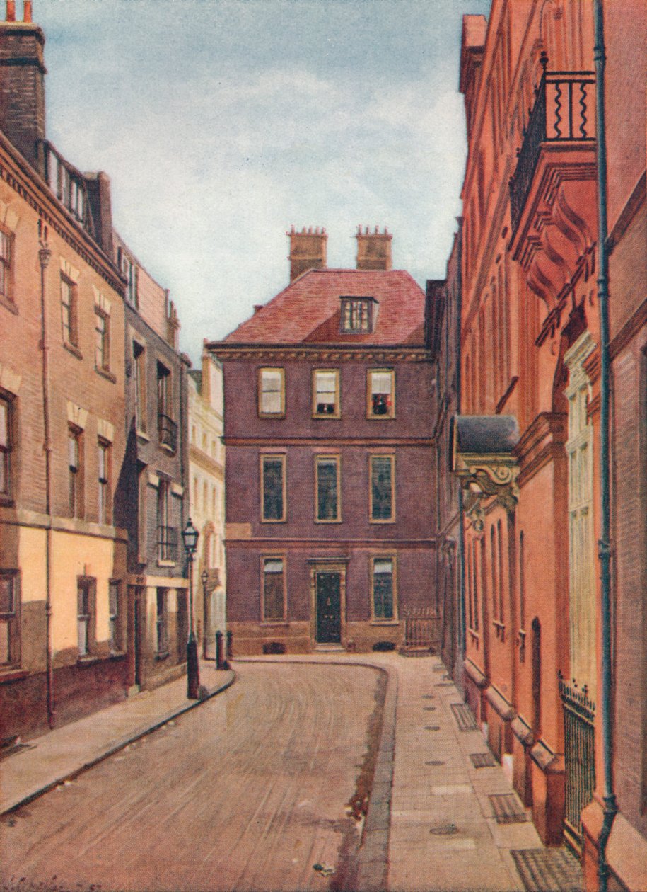 Juiz Jeffreys House, Delahay Street, Westminster, Londres, c1880 1926. de John Crowther