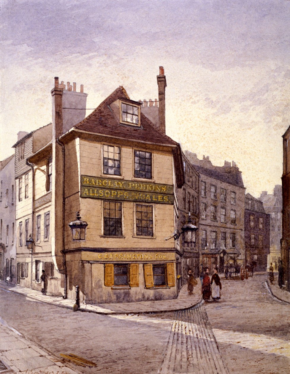 Northumberland Head Inn, Stepney, Londres, 1884 de John Crowther