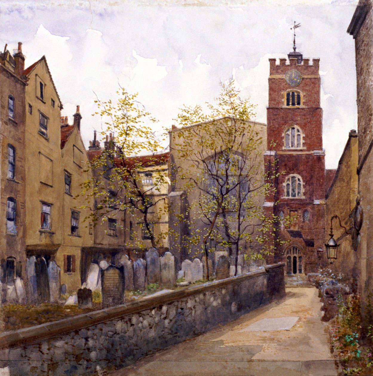 Priorado de São Bartolomeu, Londres, 1880 de John Crowther