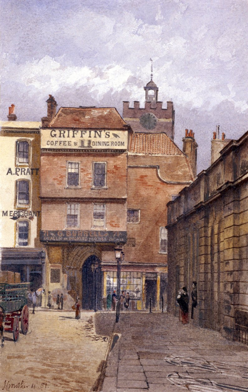 Priorado de São Bartolomeu, Londres, 1881 de John Crowther