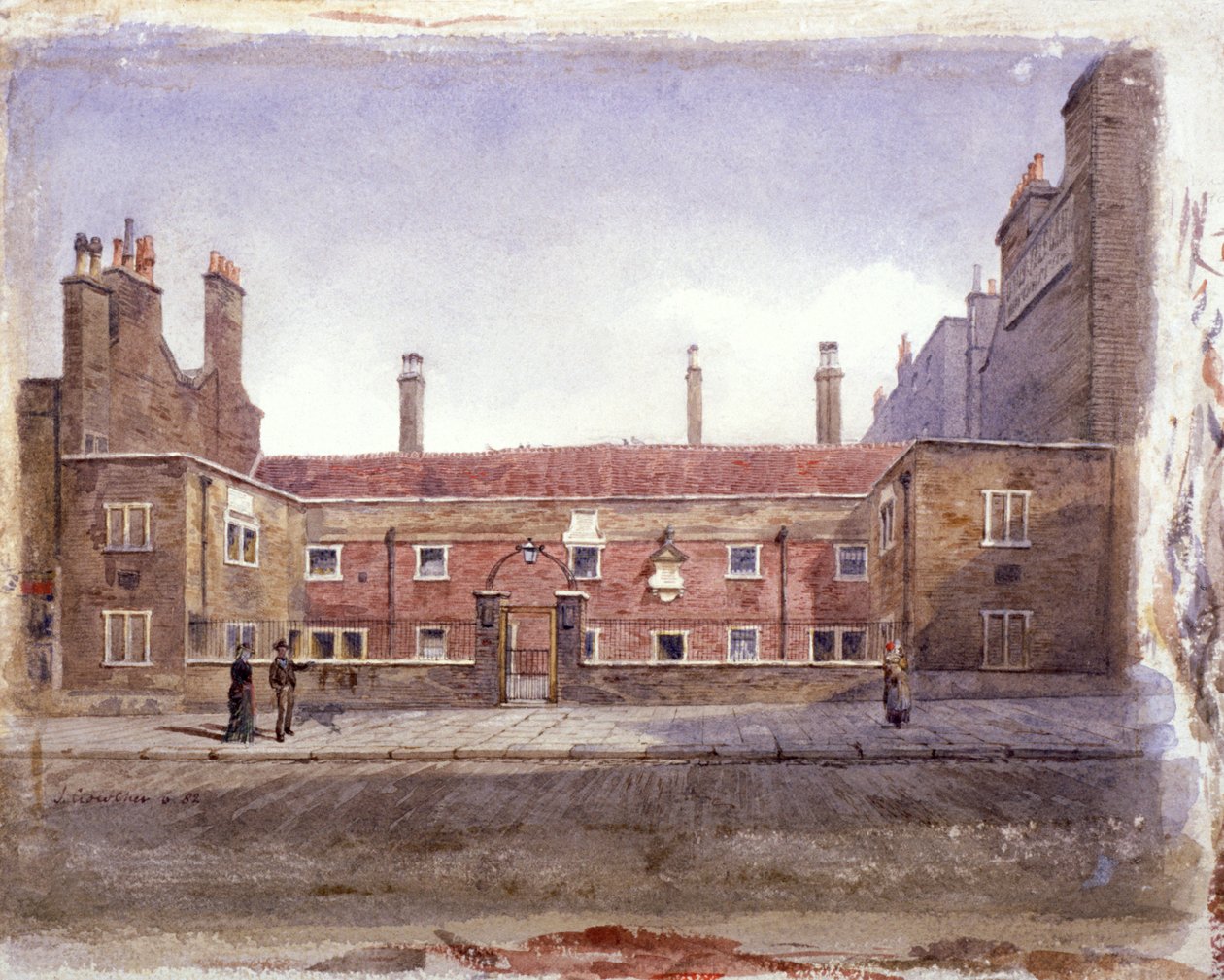 Stafford Alms Houses, Gray