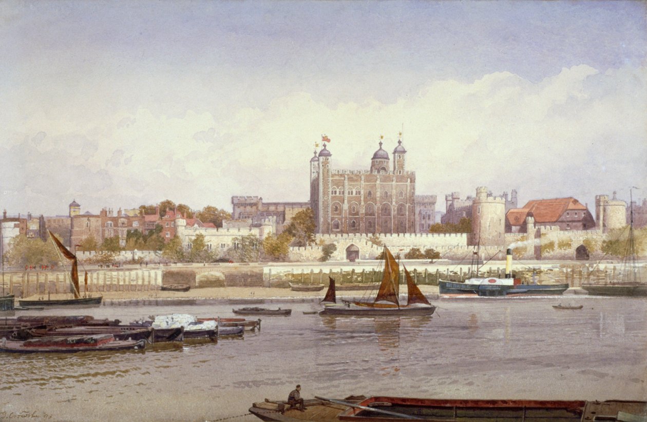 Torre de Londres, 1893 de John Crowther