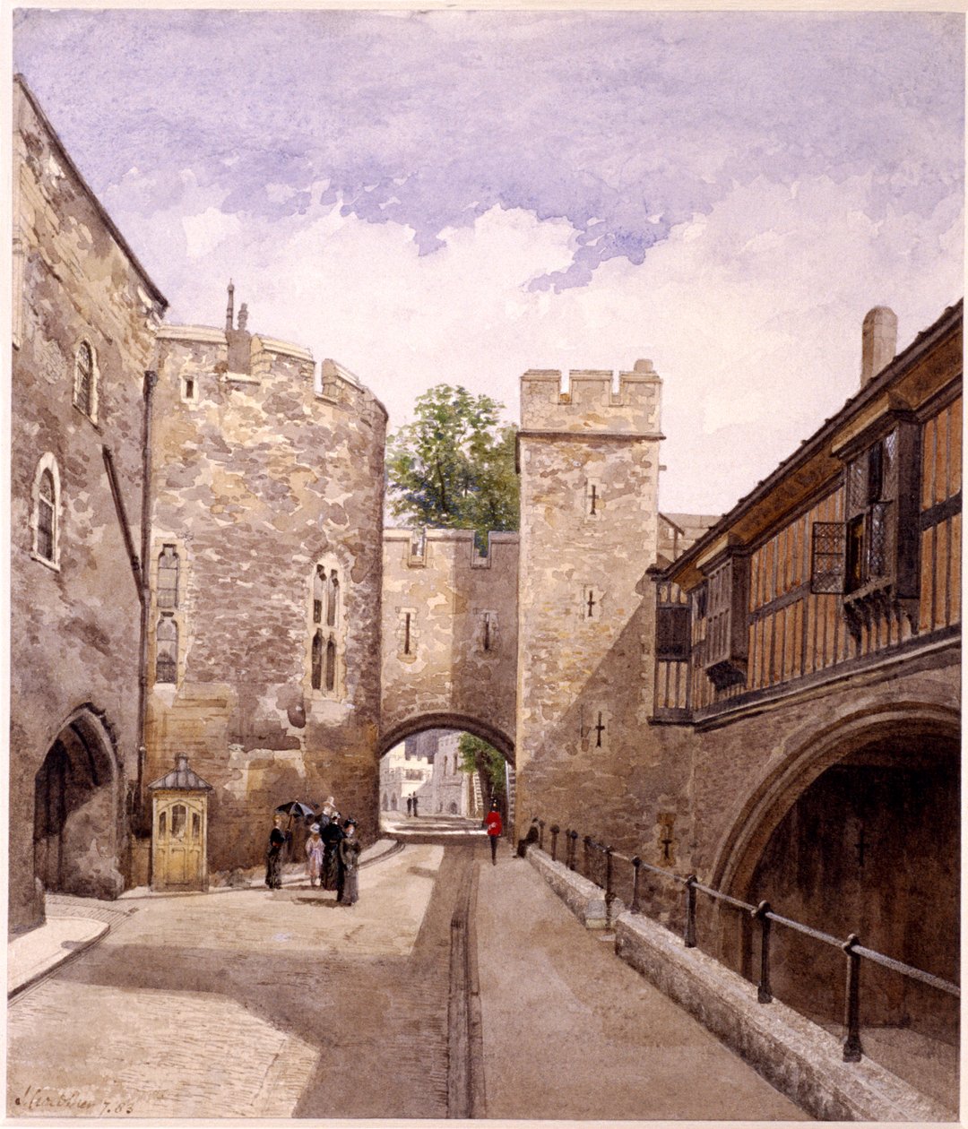 Torre de Londres, Londres, 1883 de John Crowther