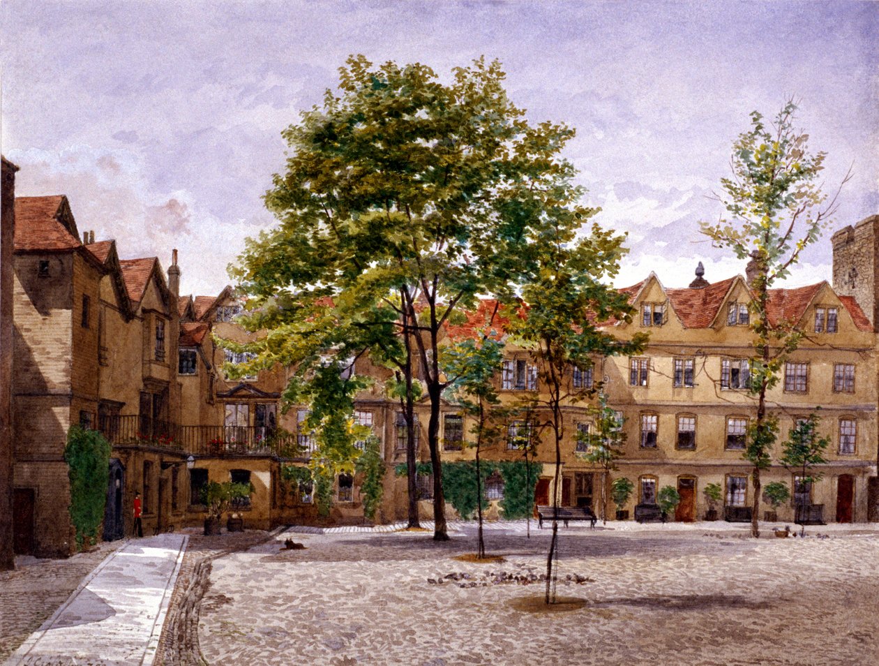 Torre de Londres, Londres, 1883 de John Crowther