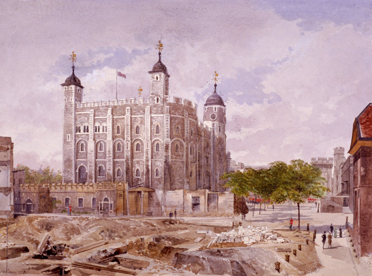 Torre de Londres, Londres, 1883 de John Crowther