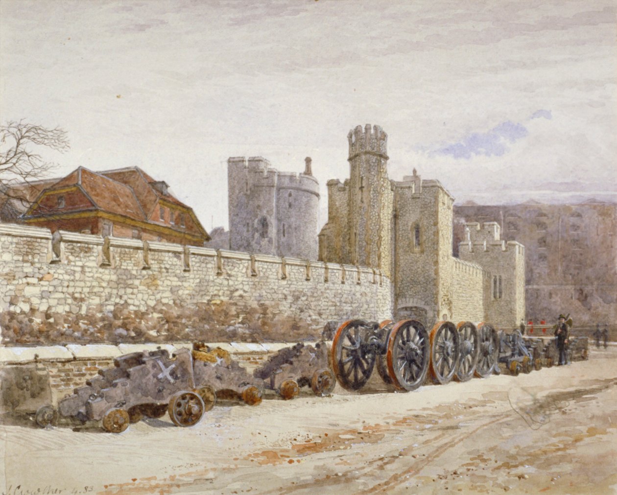 Torre de Londres, Stepney, Londres, 1883 de John Crowther