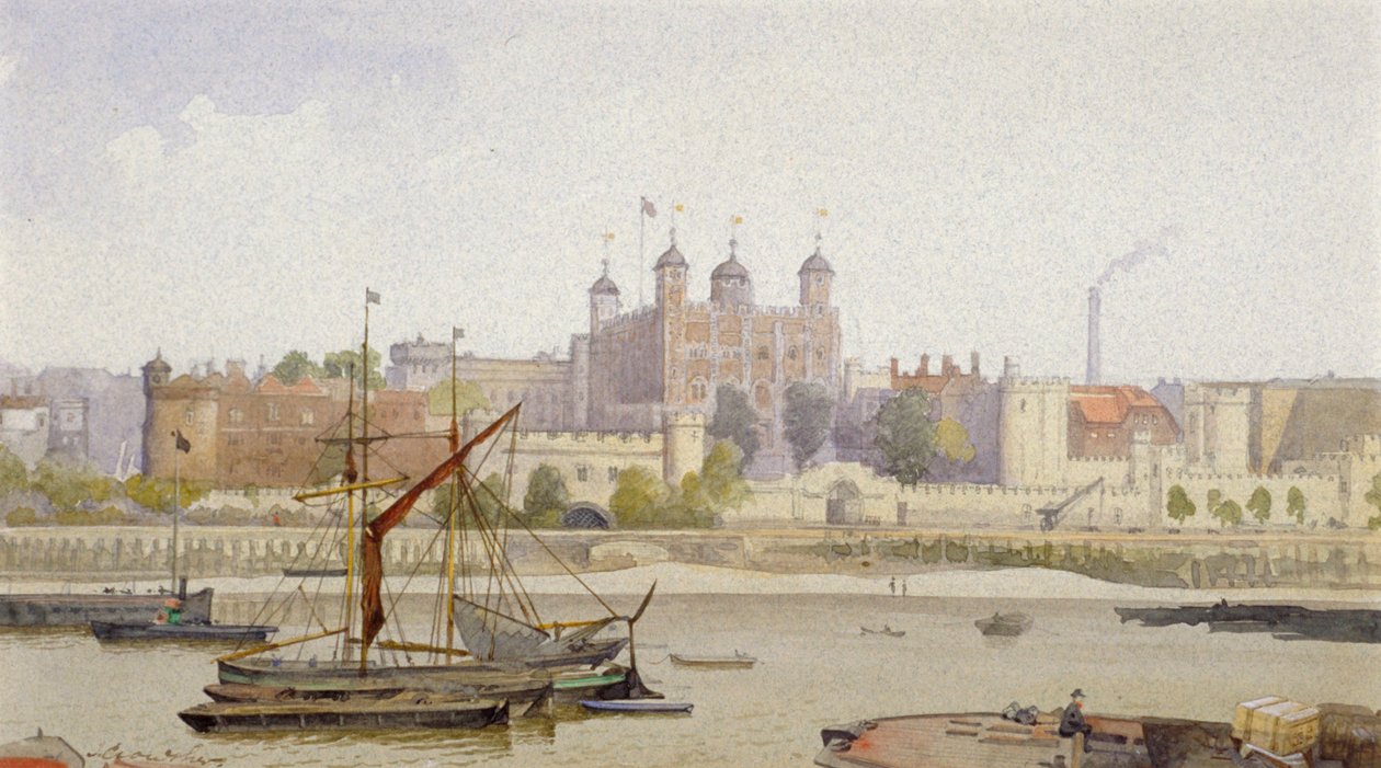 Torre de Londres, Stepney, Londres, c1883 de John Crowther