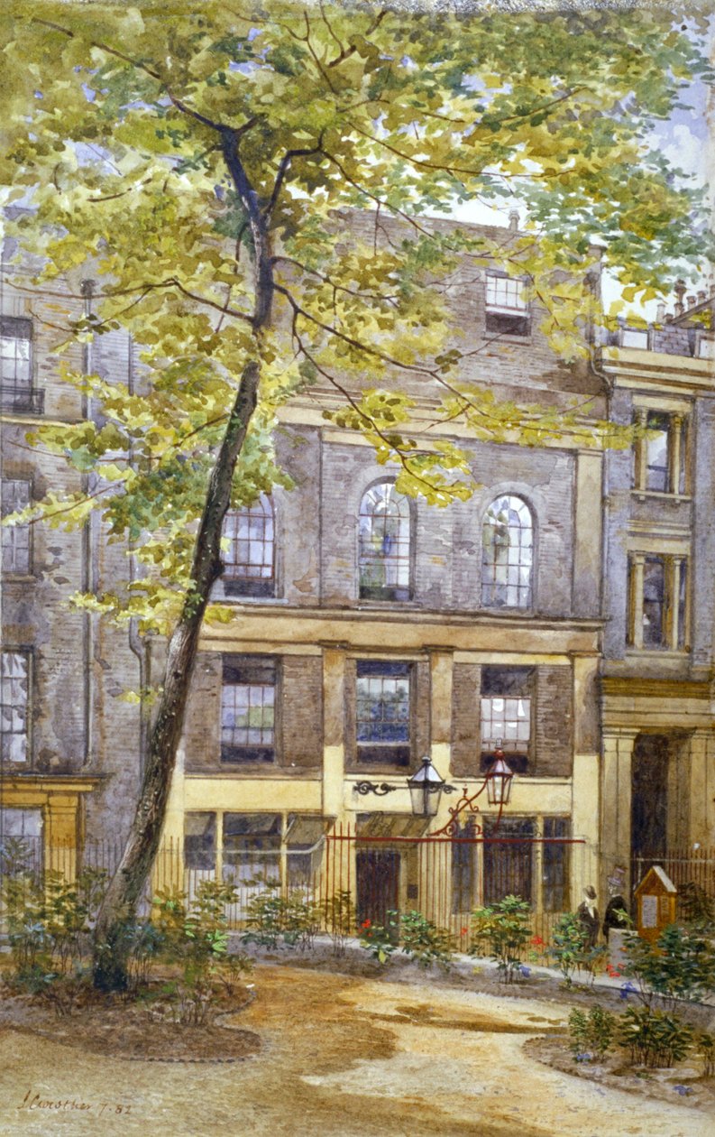 Vista da Taberna Woolpack, St Peter