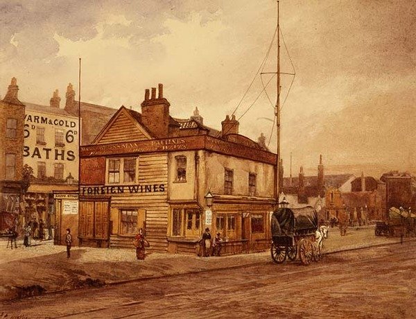 Vine Tavern, Mile End Road de John Crowther