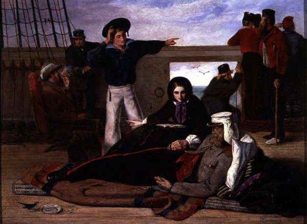 Nearing Home, 1858 de John Dalbiac Luard