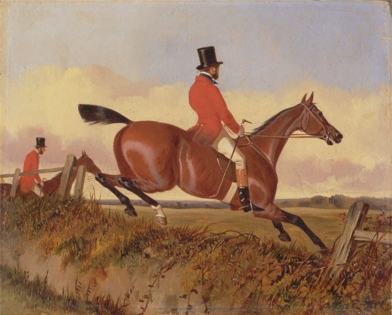 A caça à raposa: Compensação de um Banco de John Dalby