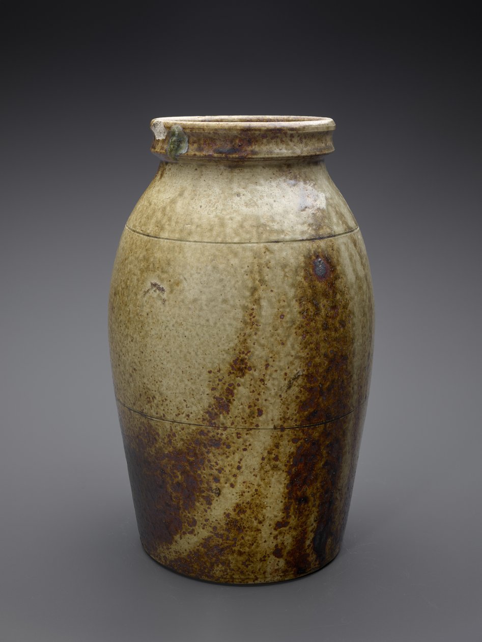 Jar, c. 1850-1883 (cerâmica vitrificada alcalina) de John Davis (attr.to) Leopard