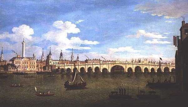 Ponte de Londres, c.1820 de John Dean Paul