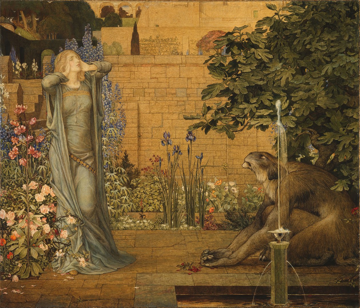 Beauty and the Beast, 1904. de John Dickson Batten