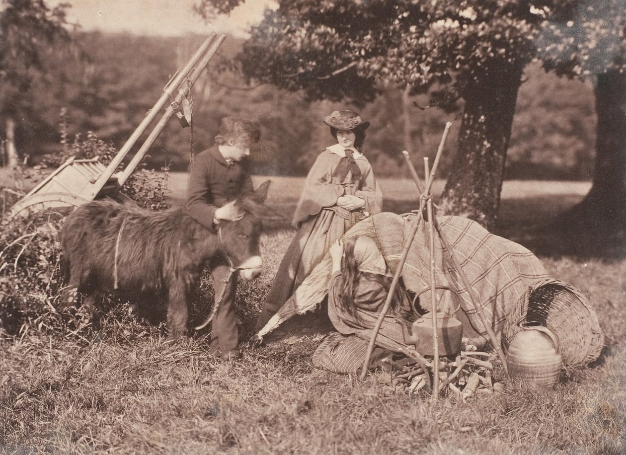 Ciganos, 1853-56. de John Dillwyn Llewelyn