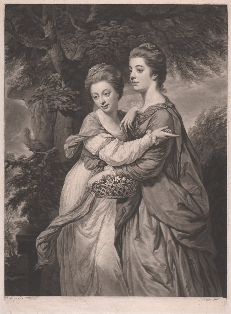 Miss Emma e Miss Elizabeth Crewe de John Dixon