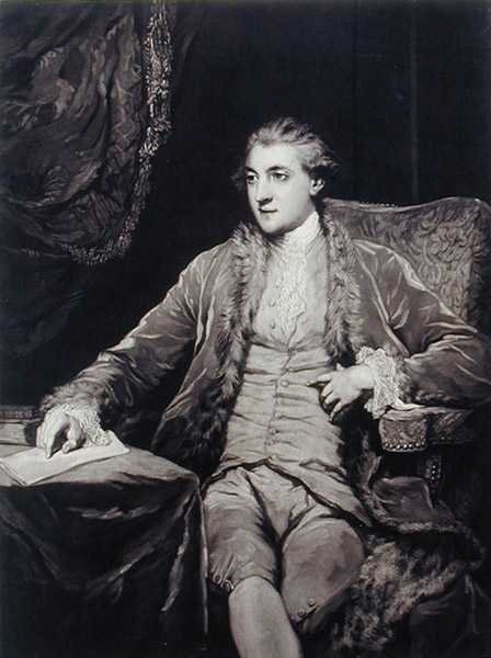 Retrato do Duque de Leinster (1722-73) (litho) de John Dixon