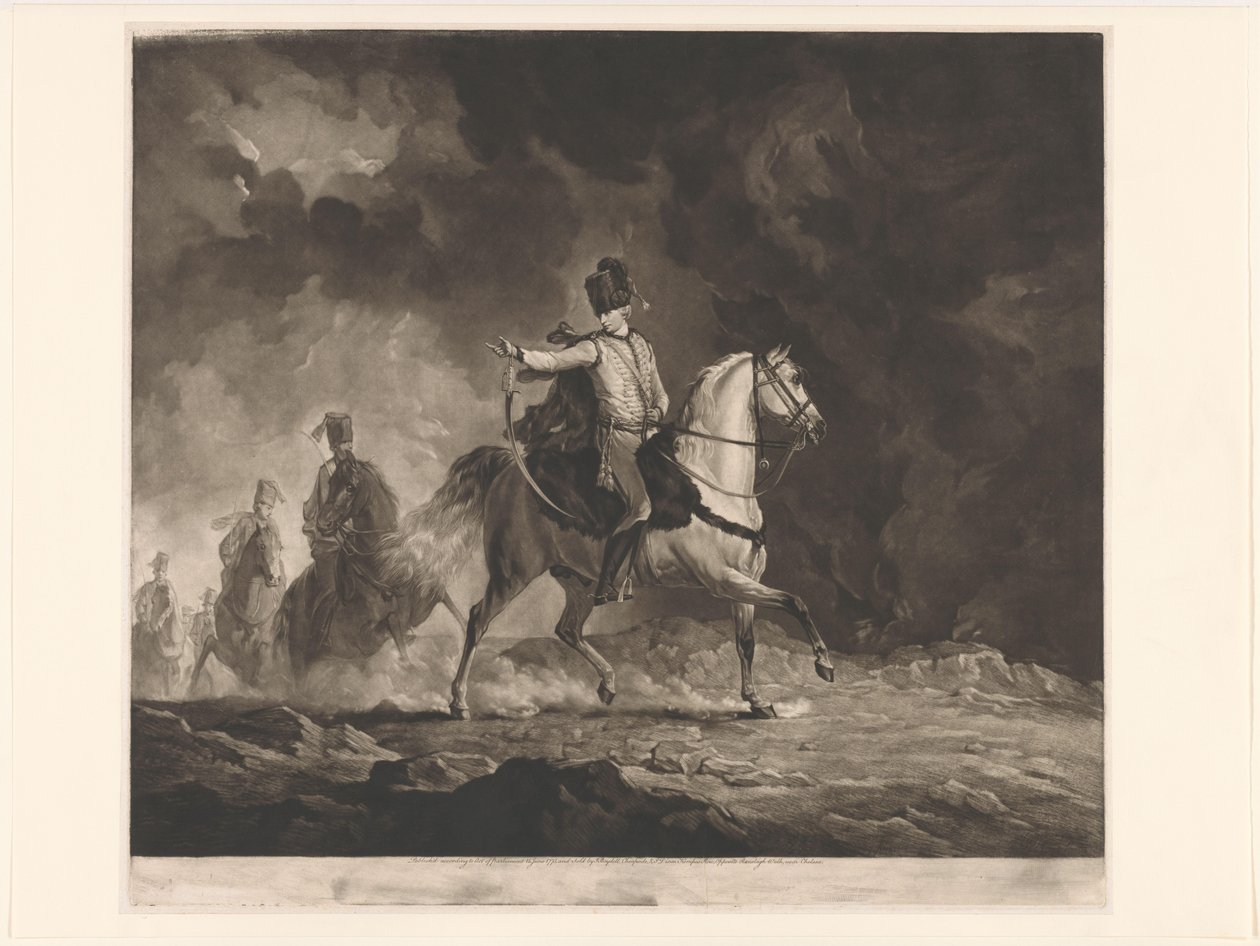 Retrato de William John Kerr, Conde de Ancrum de John Dixon