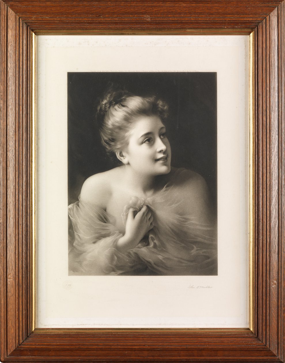 A surpresa (mezzotint) de John Douglas Miller