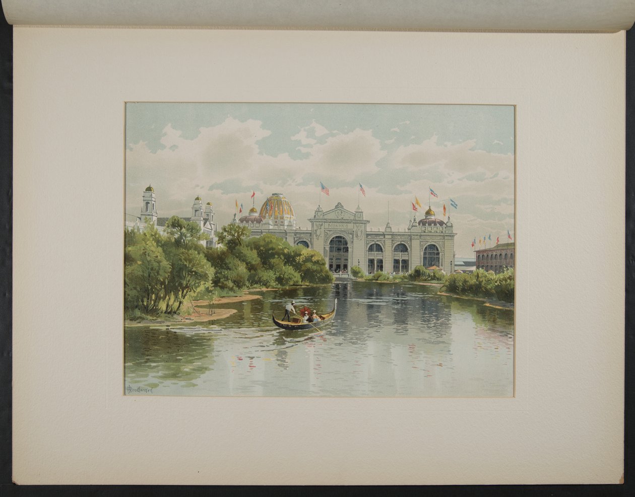 A Sala das Minas a partir da Lagoa Ocidental de John Douglas Woodward