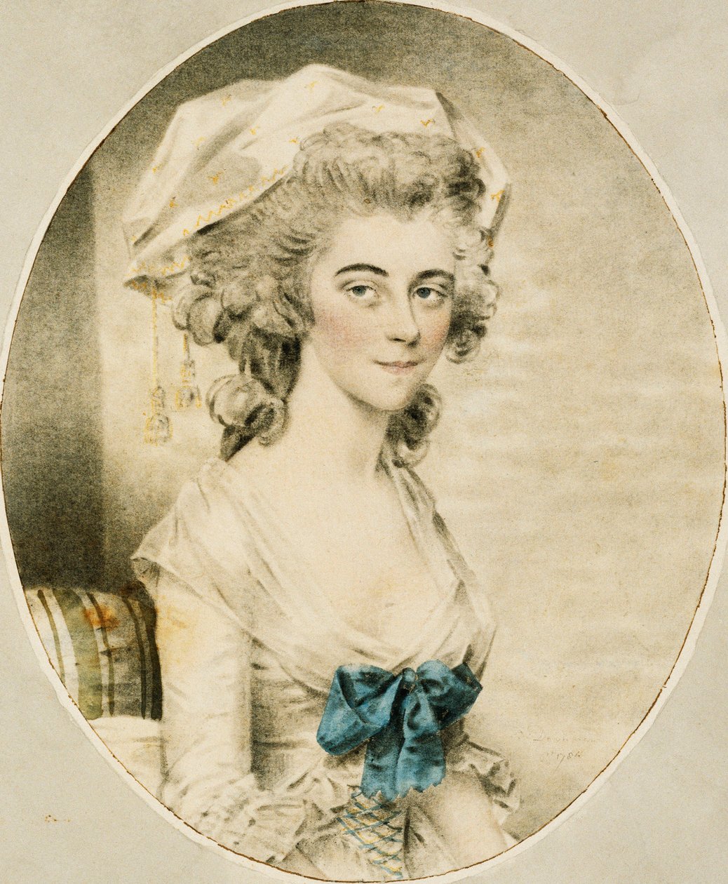 Retrato da Sra. Boyd, 1784 de John Dowman