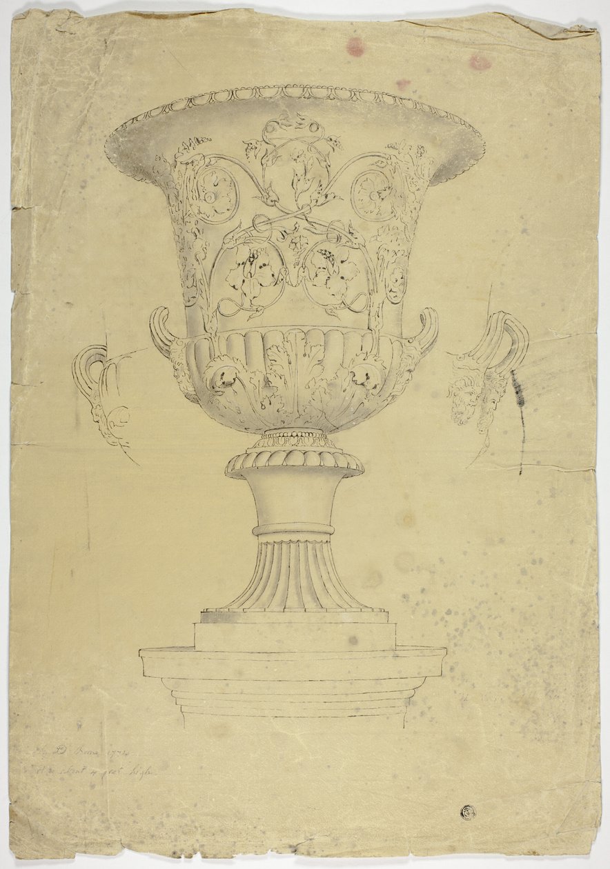 Vaso Monumental Antigo de John Downman