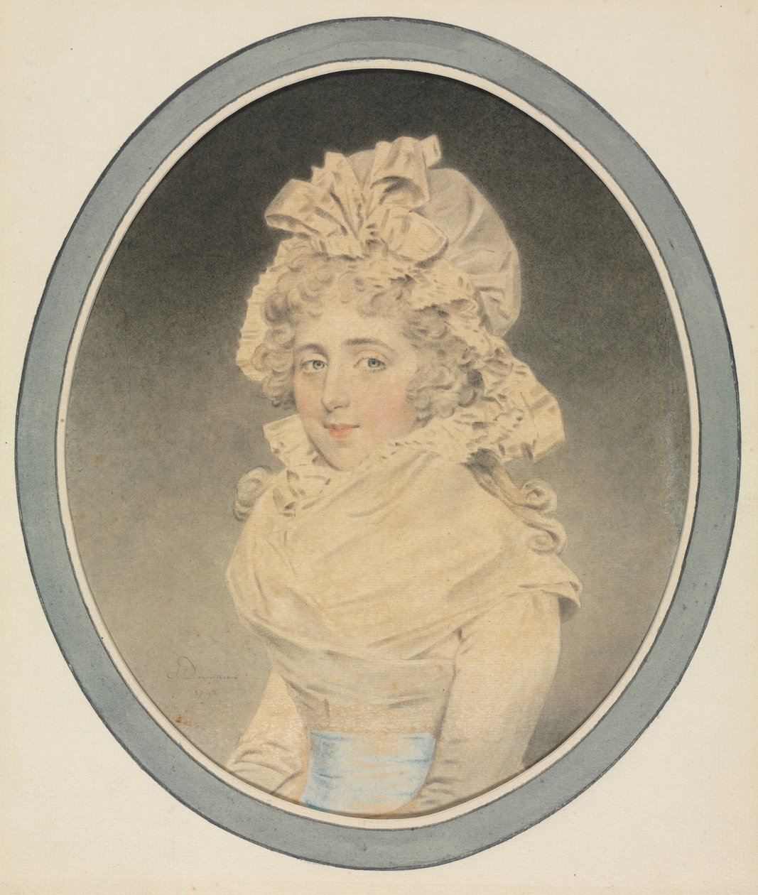 Lady Caroline Wrottesley, 1792. de John Downman